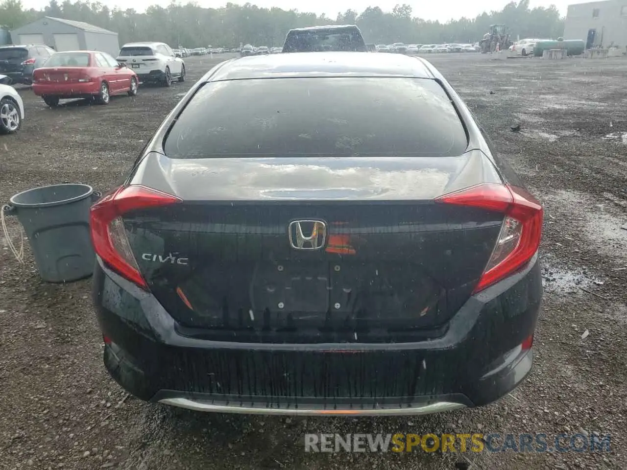6 Photograph of a damaged car 2HGFC2F76KH020139 HONDA CIVIC 2019