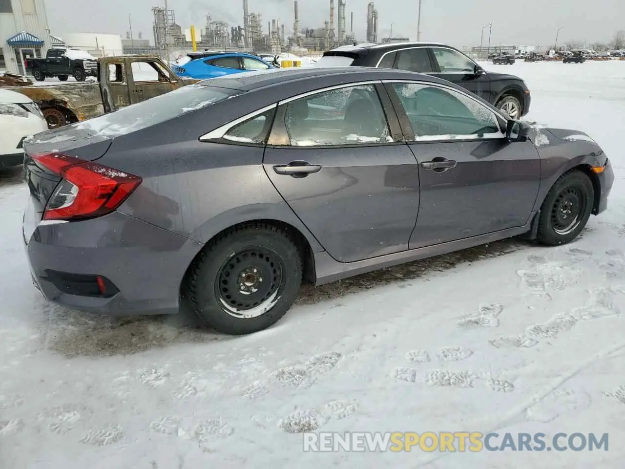 3 Photograph of a damaged car 2HGFC2F77KH034647 HONDA CIVIC 2019