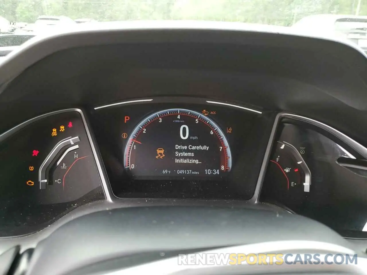 10 Photograph of a damaged car 2HGFC2F80KH503909 HONDA CIVIC 2019