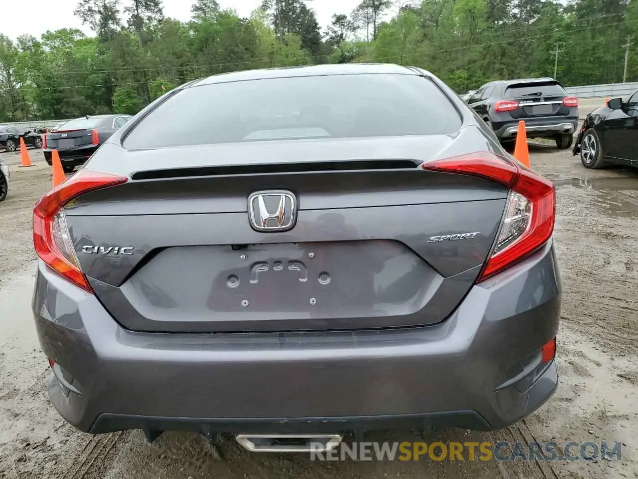 7 Photograph of a damaged car 2HGFC2F80KH503909 HONDA CIVIC 2019