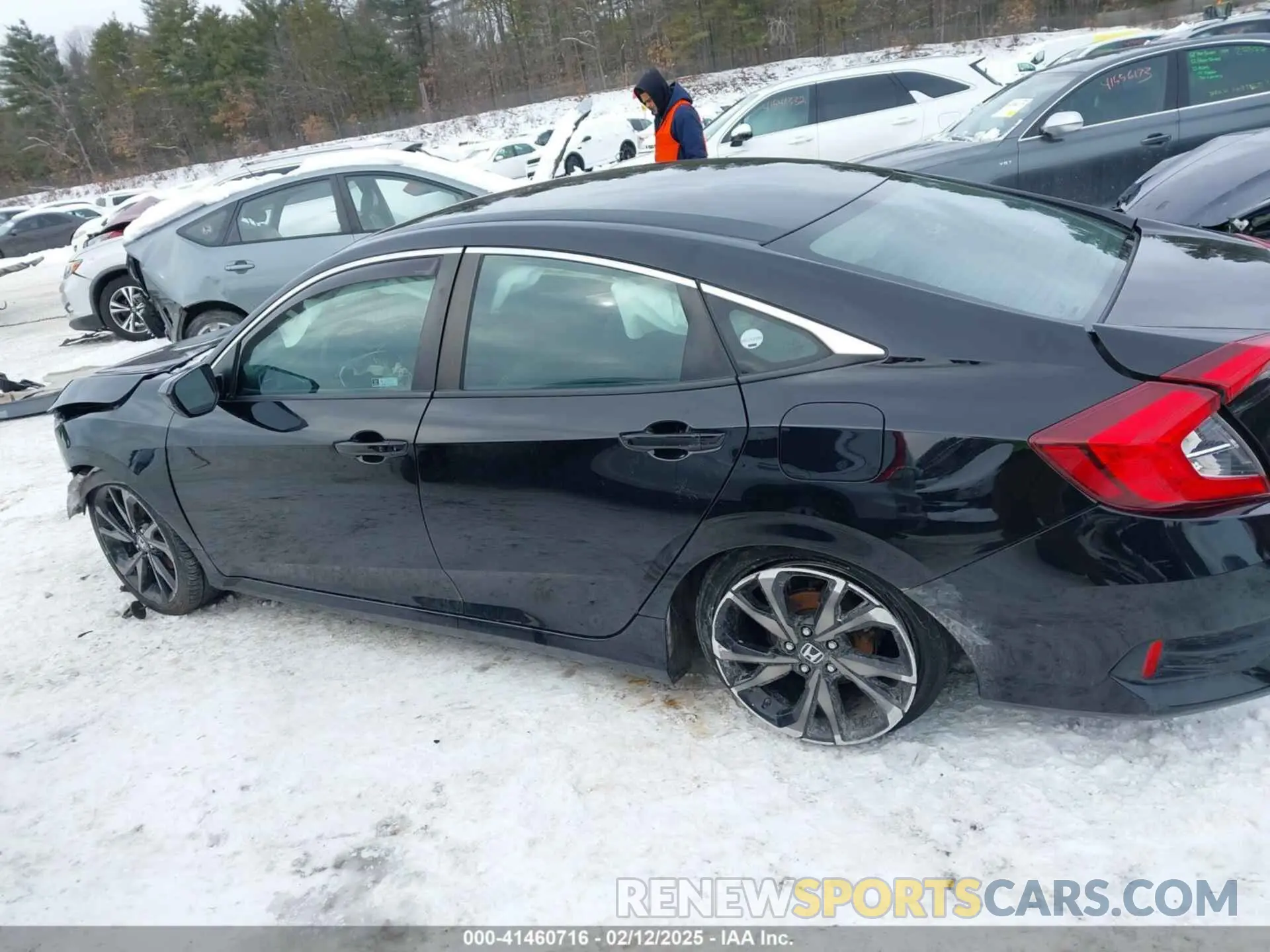 14 Photograph of a damaged car 2HGFC2F80KH515476 HONDA CIVIC 2019