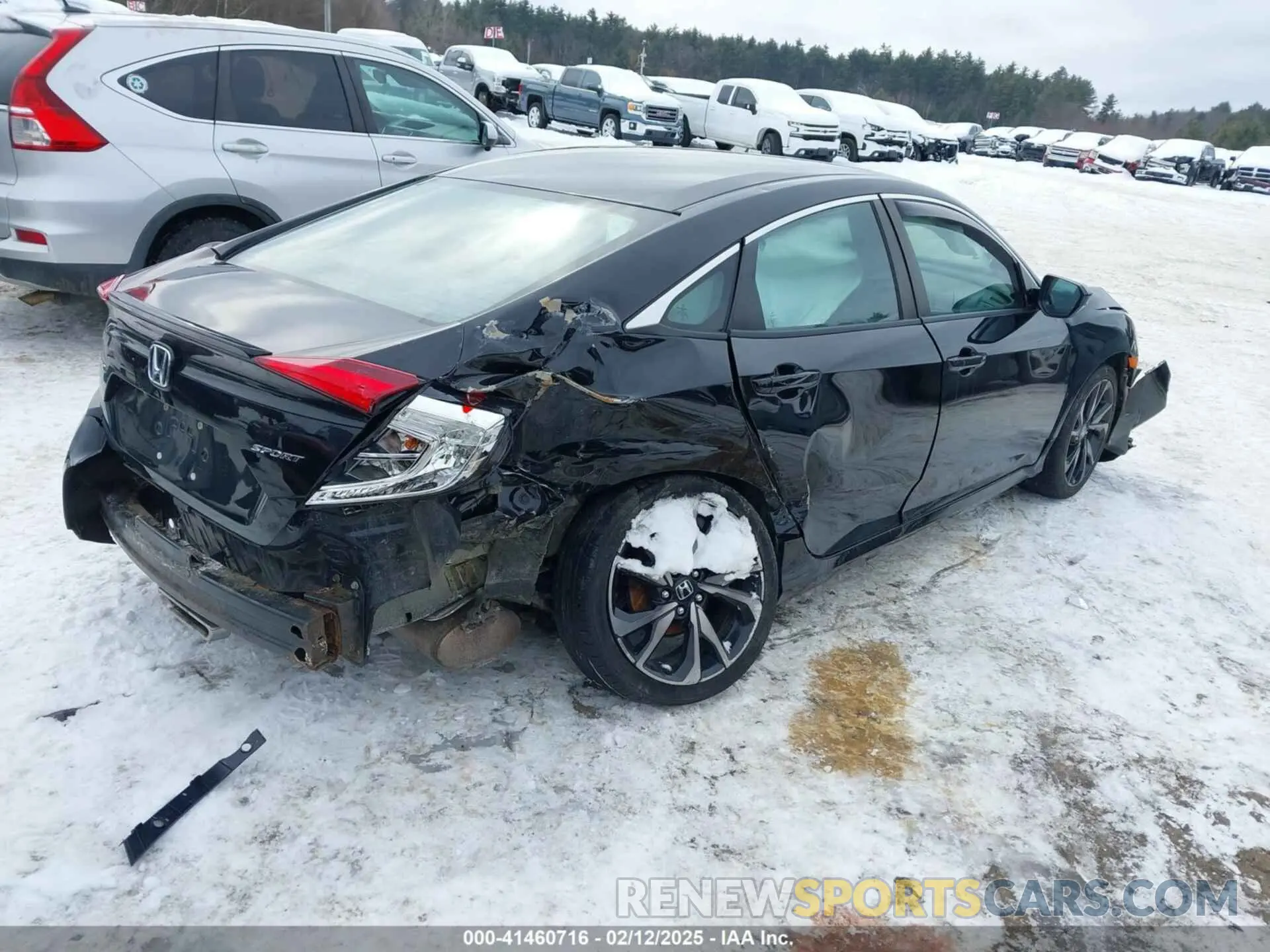 4 Photograph of a damaged car 2HGFC2F80KH515476 HONDA CIVIC 2019