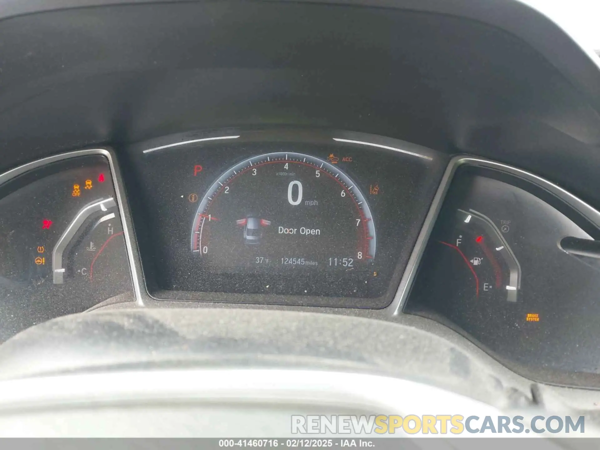 7 Photograph of a damaged car 2HGFC2F80KH515476 HONDA CIVIC 2019