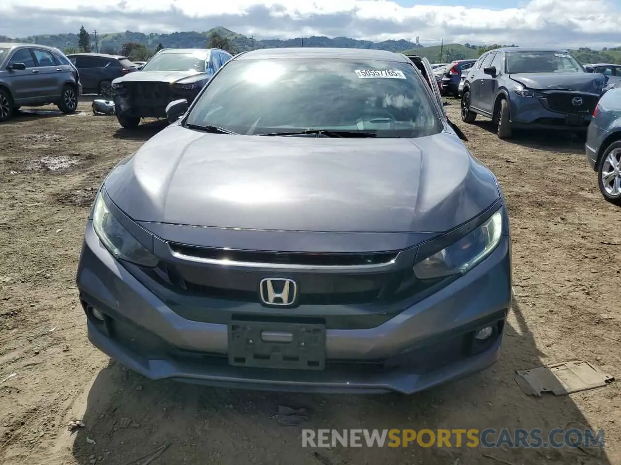 5 Photograph of a damaged car 2HGFC2F80KH523447 HONDA CIVIC 2019