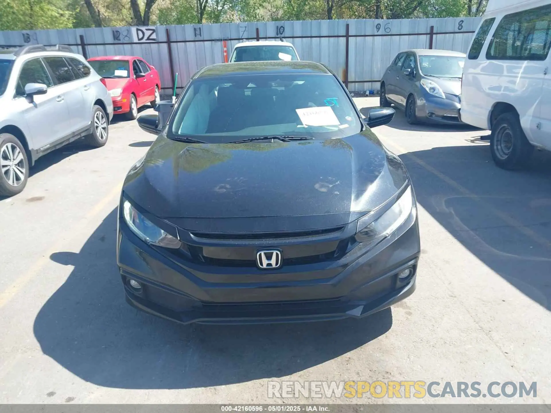 12 Photograph of a damaged car 2HGFC2F80KH525781 HONDA CIVIC 2019