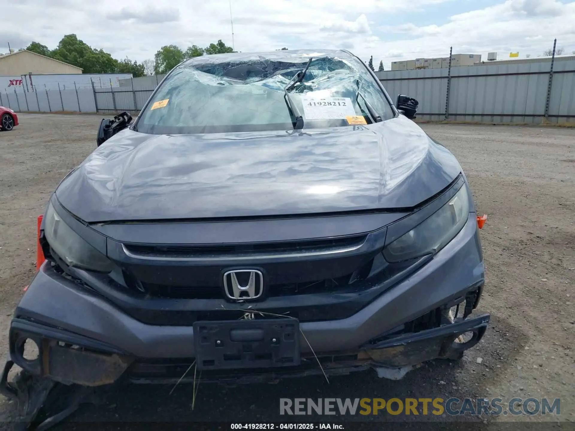 13 Photograph of a damaged car 2HGFC2F80KH530561 HONDA CIVIC 2019