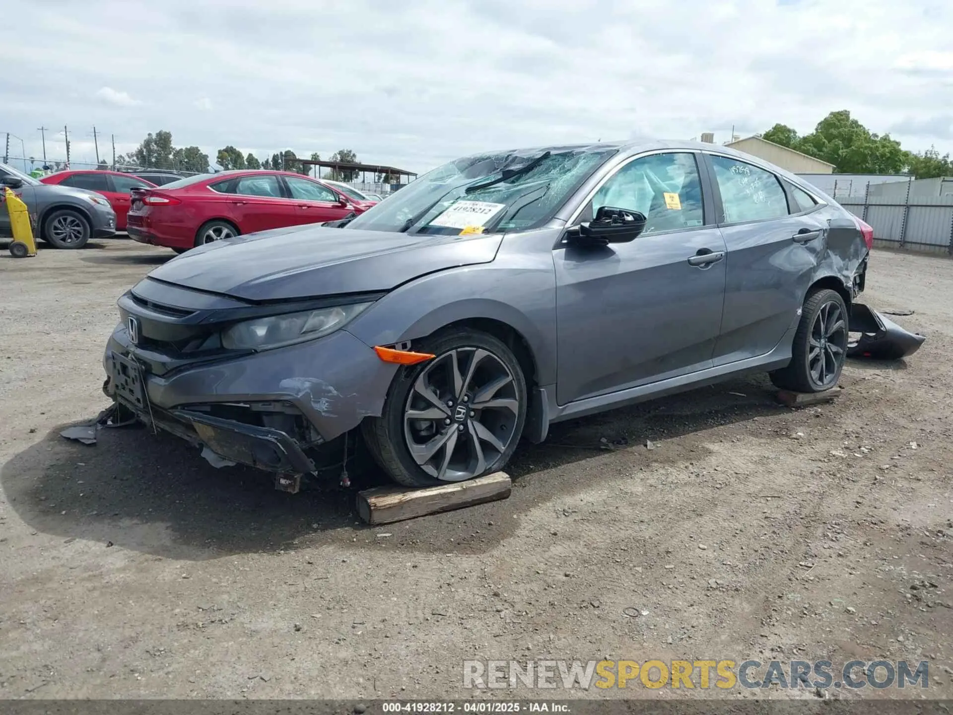 15 Photograph of a damaged car 2HGFC2F80KH530561 HONDA CIVIC 2019