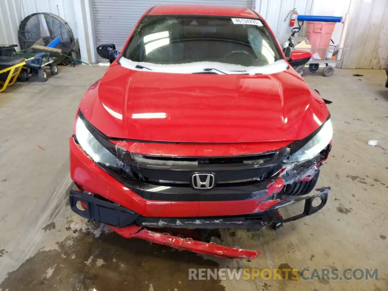 5 Photograph of a damaged car 2HGFC2F80KH536070 HONDA CIVIC 2019