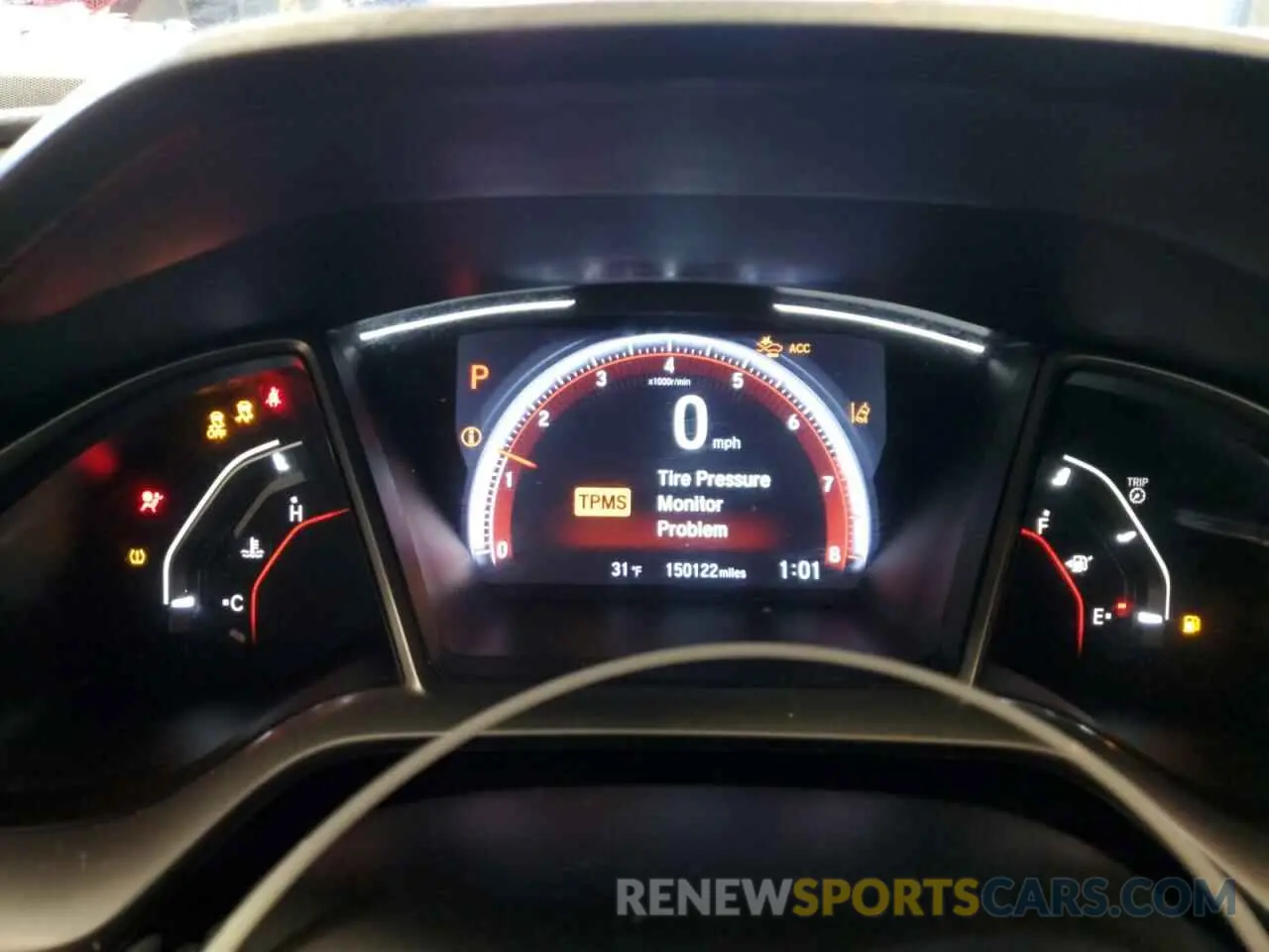 9 Photograph of a damaged car 2HGFC2F80KH536070 HONDA CIVIC 2019