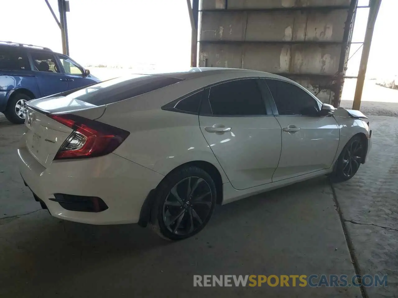 3 Photograph of a damaged car 2HGFC2F80KH539678 HONDA CIVIC 2019
