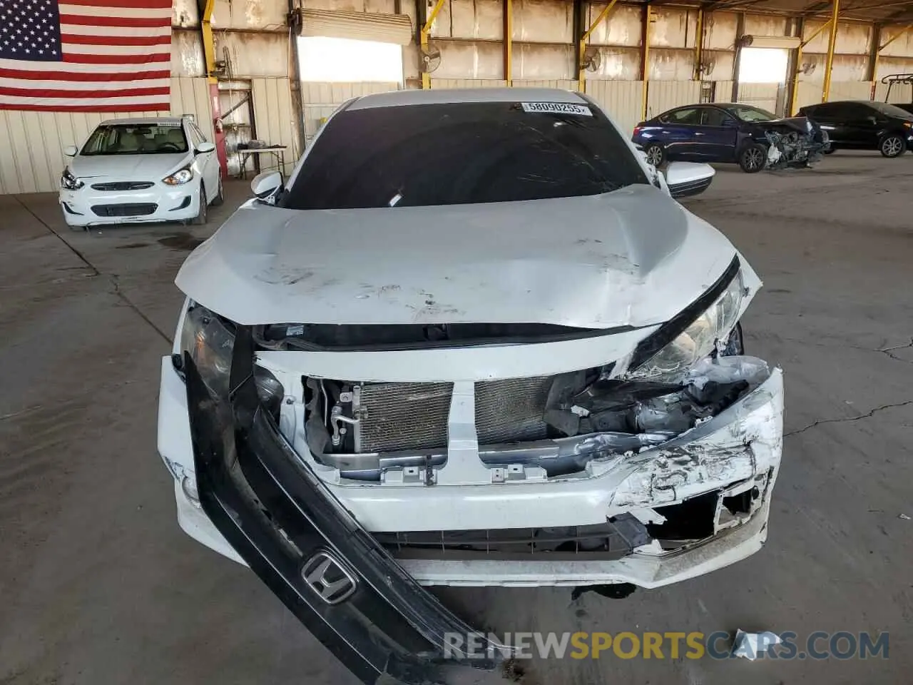 5 Photograph of a damaged car 2HGFC2F80KH539678 HONDA CIVIC 2019