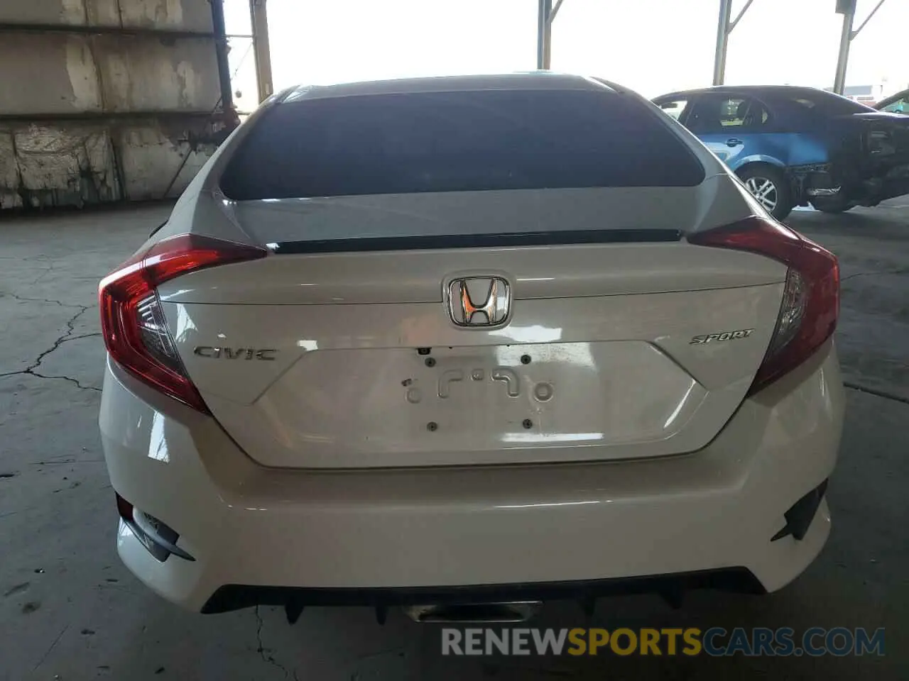 6 Photograph of a damaged car 2HGFC2F80KH539678 HONDA CIVIC 2019