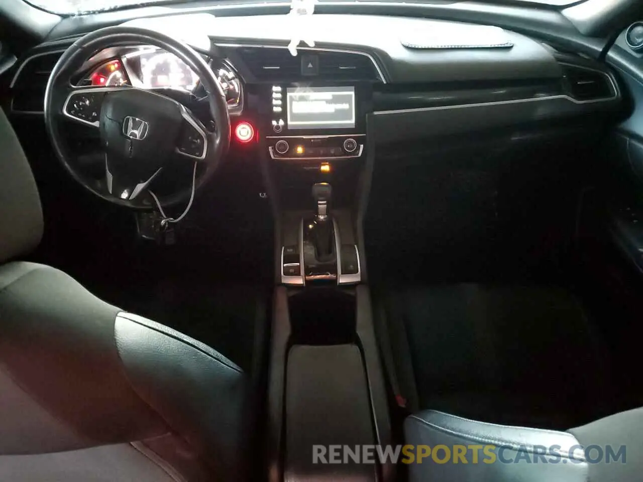 8 Photograph of a damaged car 2HGFC2F80KH539678 HONDA CIVIC 2019