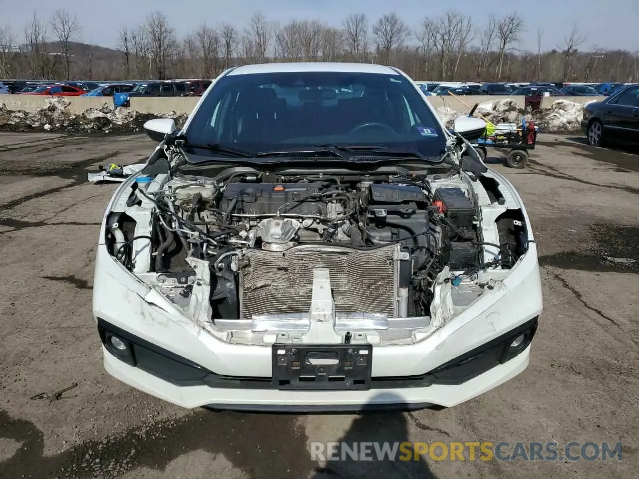 5 Photograph of a damaged car 2HGFC2F80KH545089 HONDA CIVIC 2019