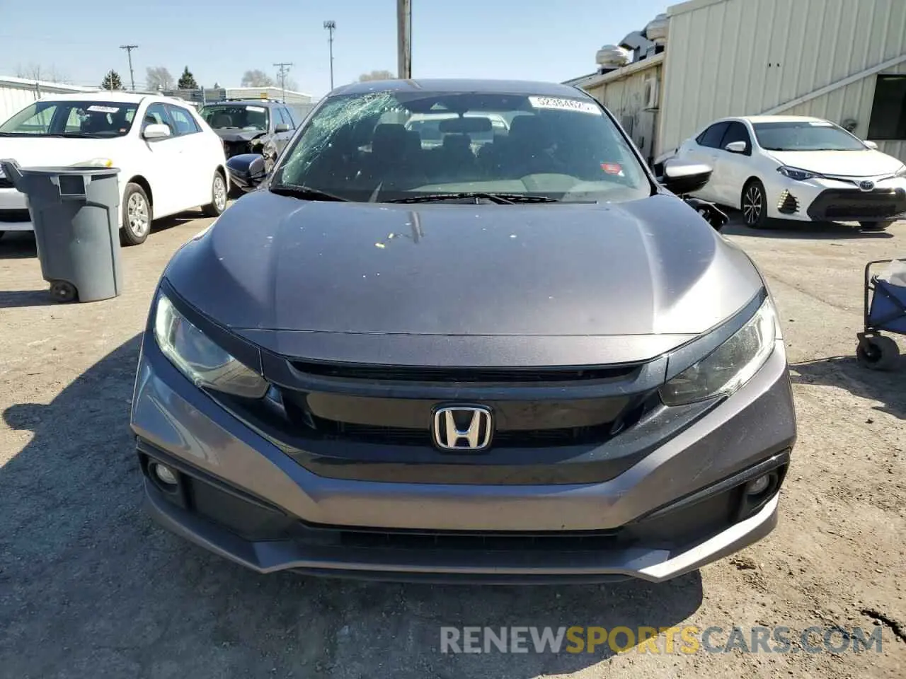 5 Photograph of a damaged car 2HGFC2F80KH565567 HONDA CIVIC 2019