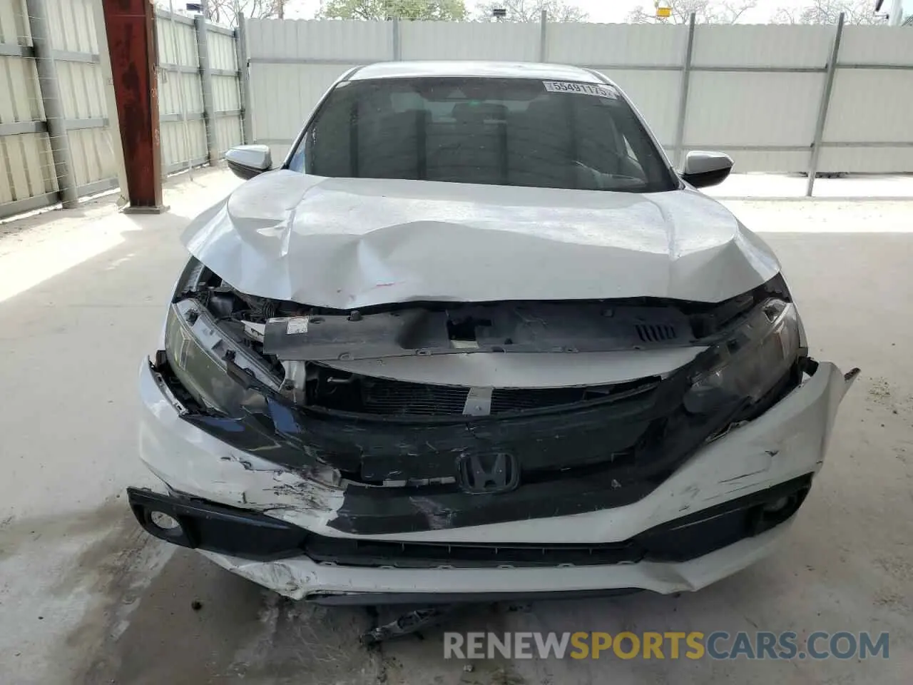 5 Photograph of a damaged car 2HGFC2F80KH599024 HONDA CIVIC 2019