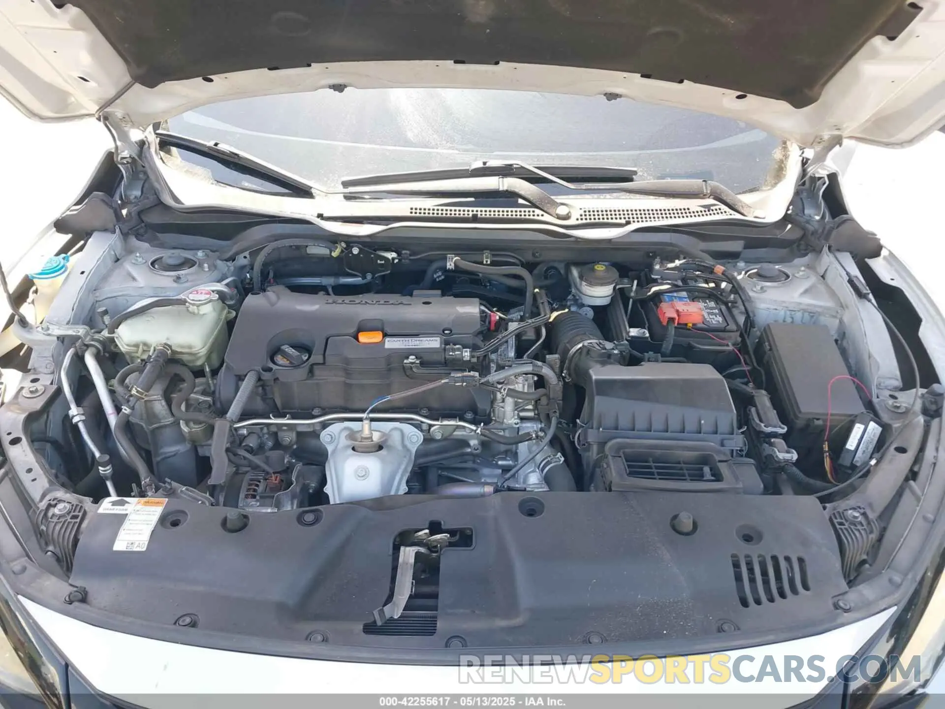 10 Photograph of a damaged car 2HGFC2F80KH600754 HONDA CIVIC 2019
