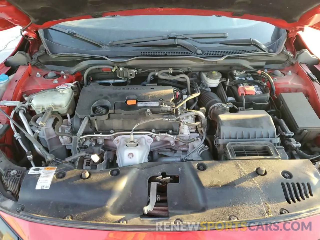 11 Photograph of a damaged car 2HGFC2F80KH603363 HONDA CIVIC 2019