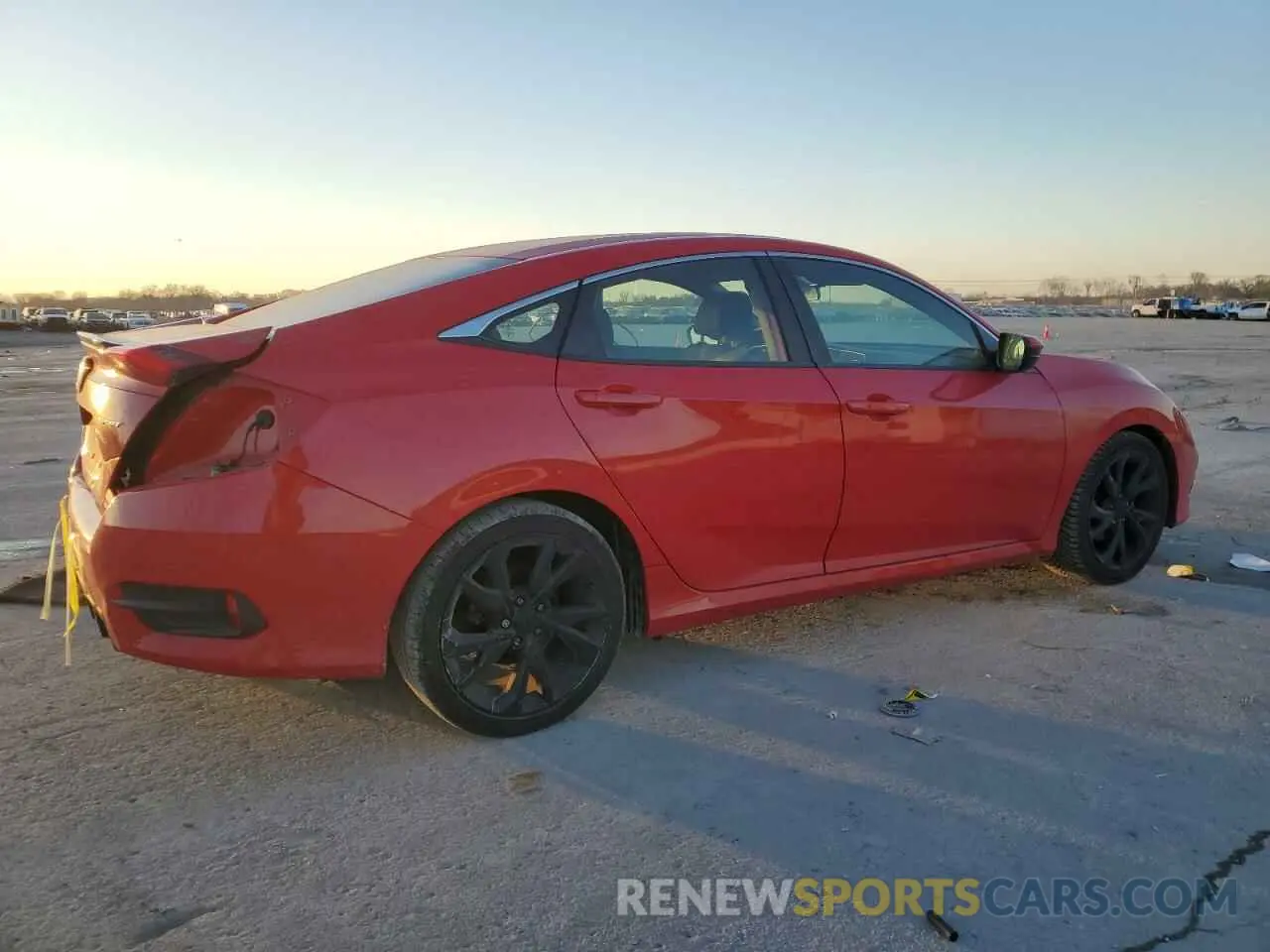 3 Photograph of a damaged car 2HGFC2F80KH603363 HONDA CIVIC 2019
