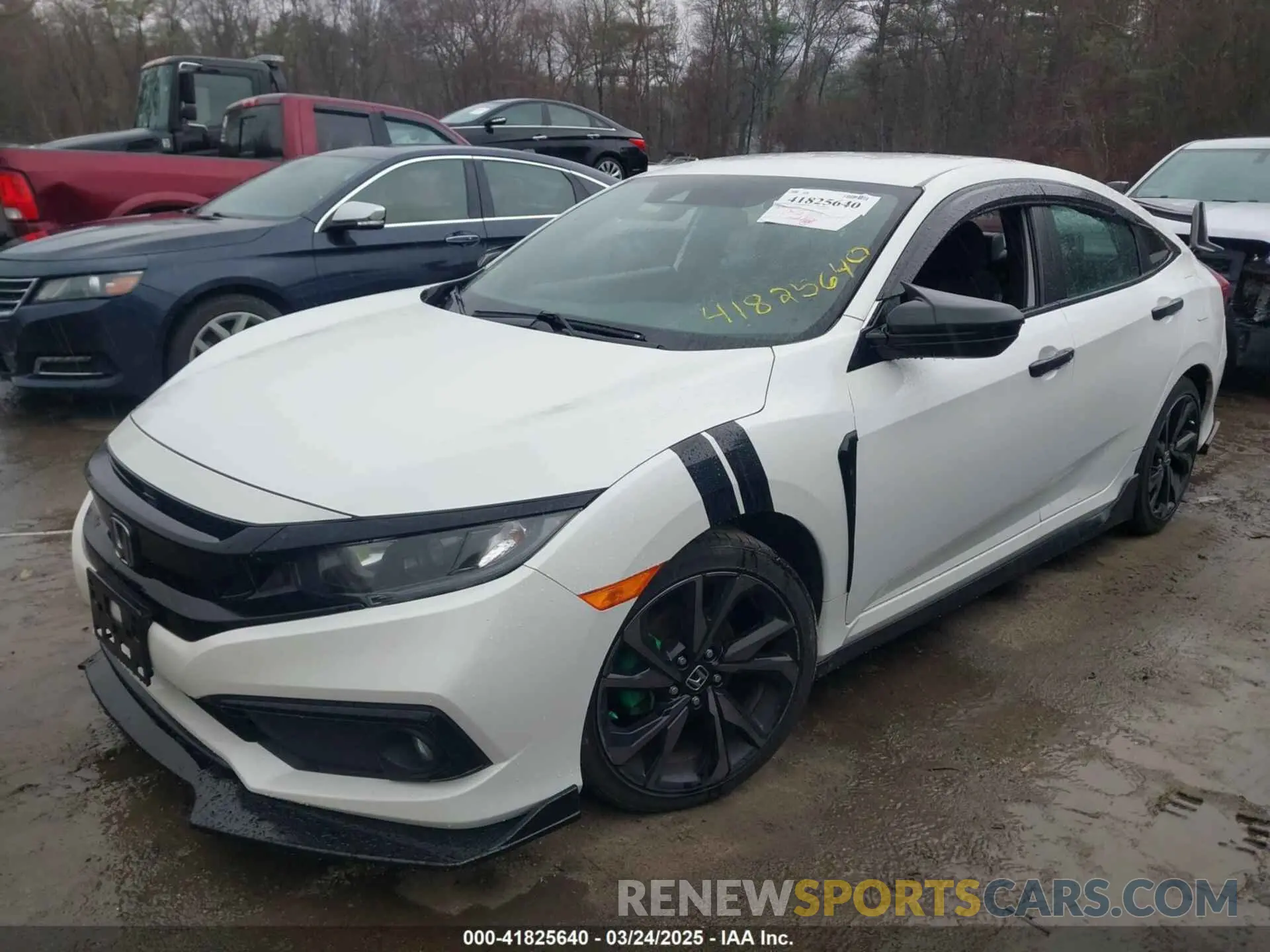 2 Photograph of a damaged car 2HGFC2F80KH605100 HONDA CIVIC 2019