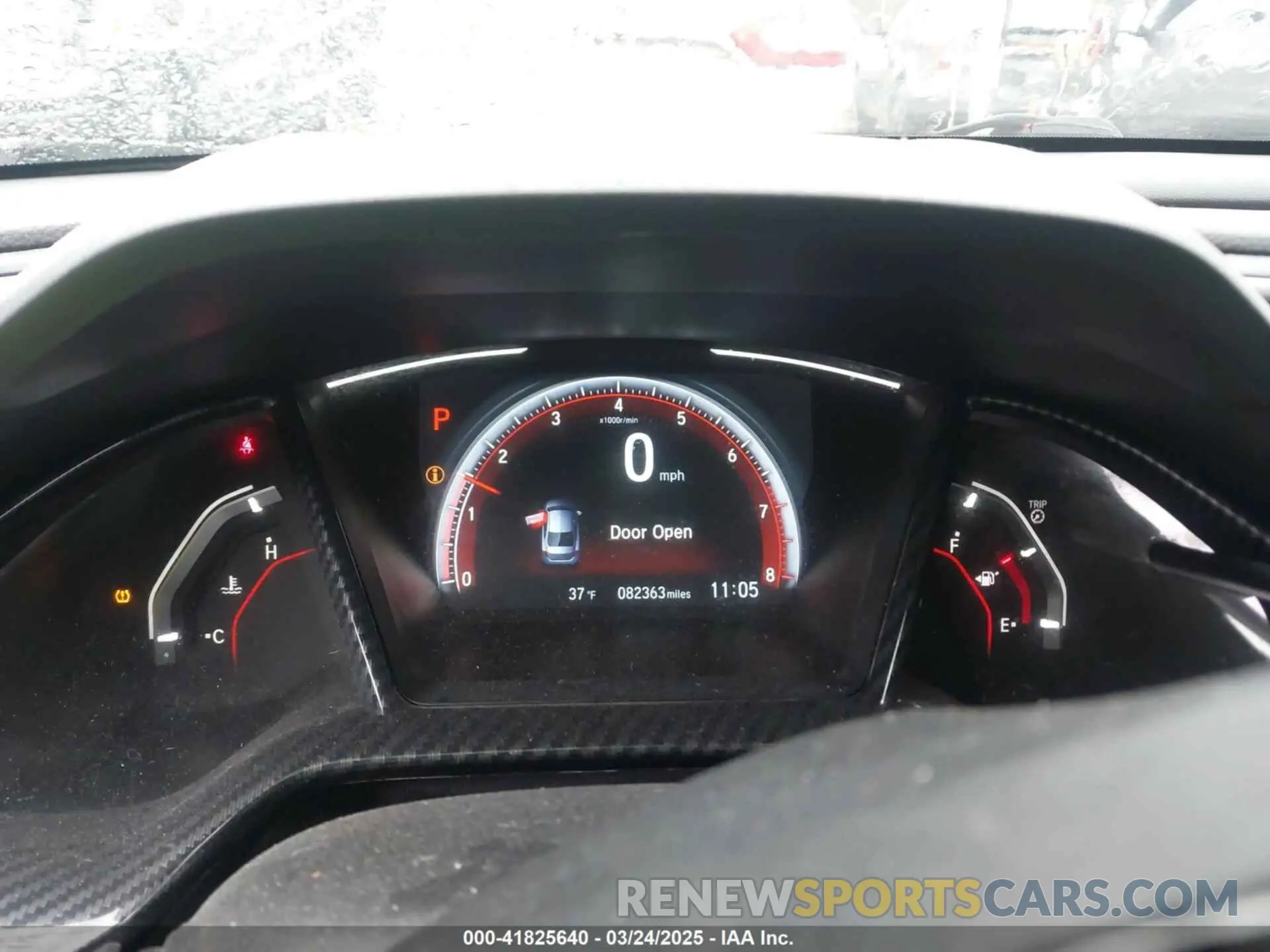 7 Photograph of a damaged car 2HGFC2F80KH605100 HONDA CIVIC 2019