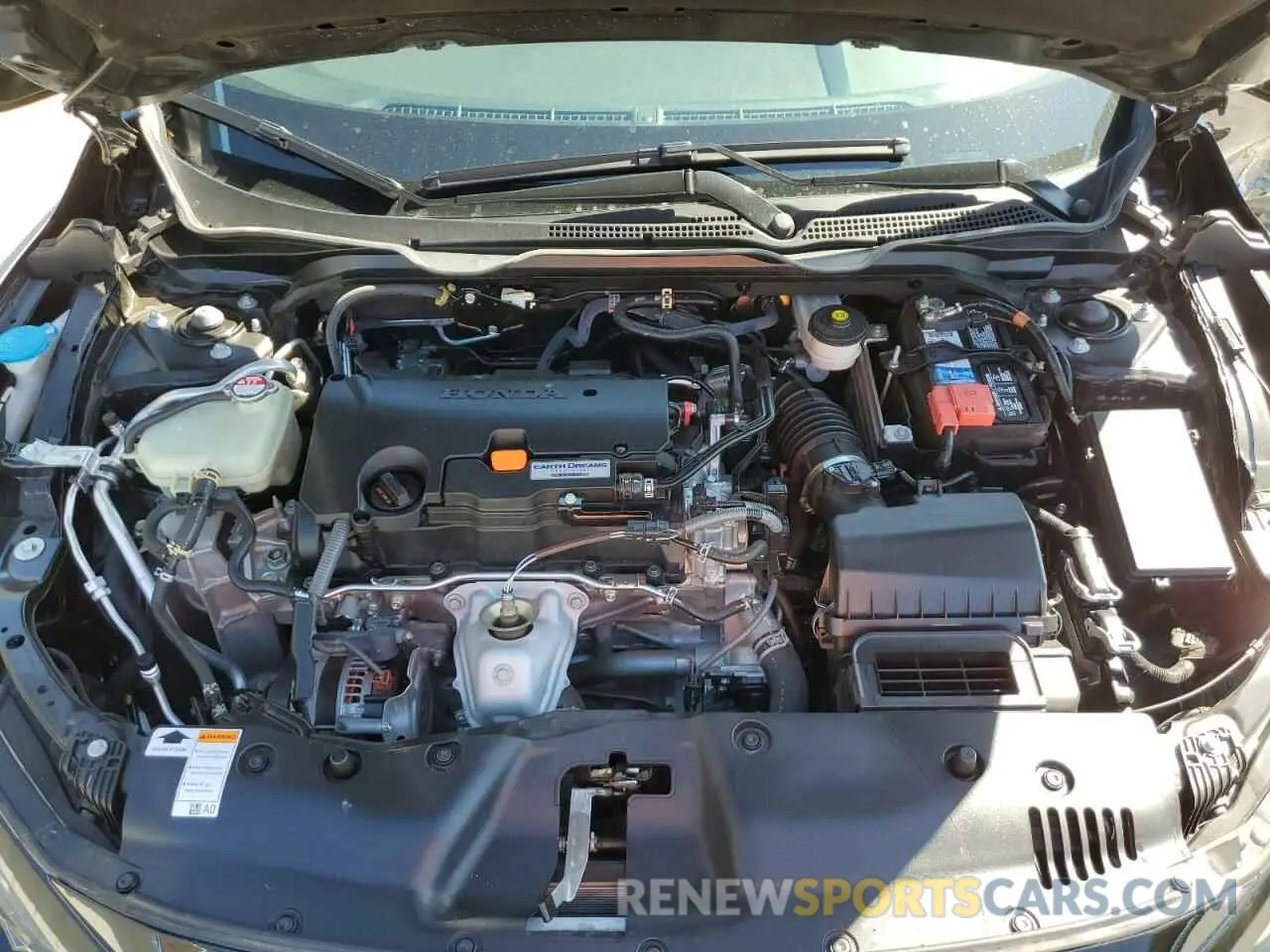 11 Photograph of a damaged car 2HGFC2F80KH605890 HONDA CIVIC 2019