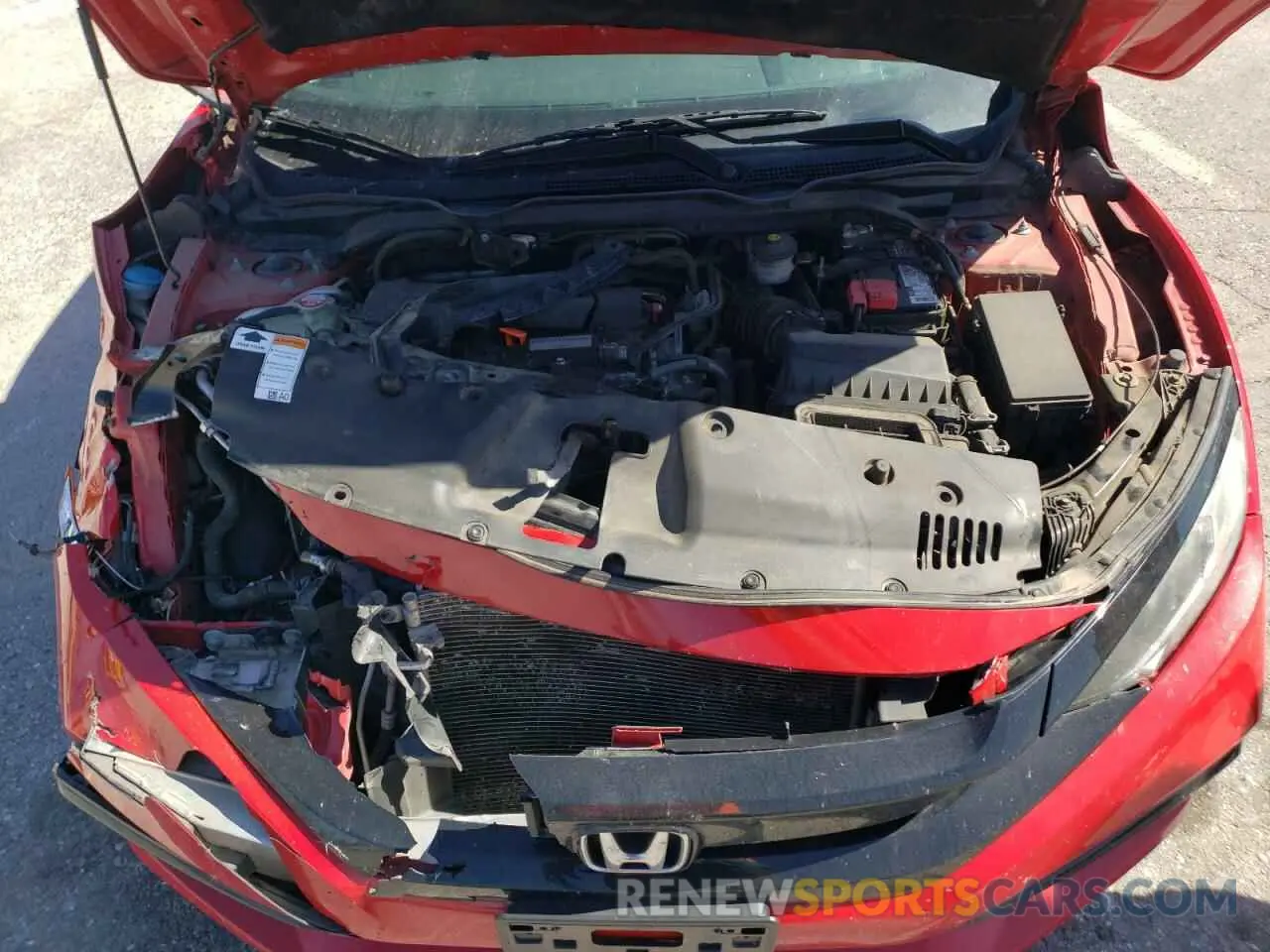 12 Photograph of a damaged car 2HGFC2F80KH605940 HONDA CIVIC 2019