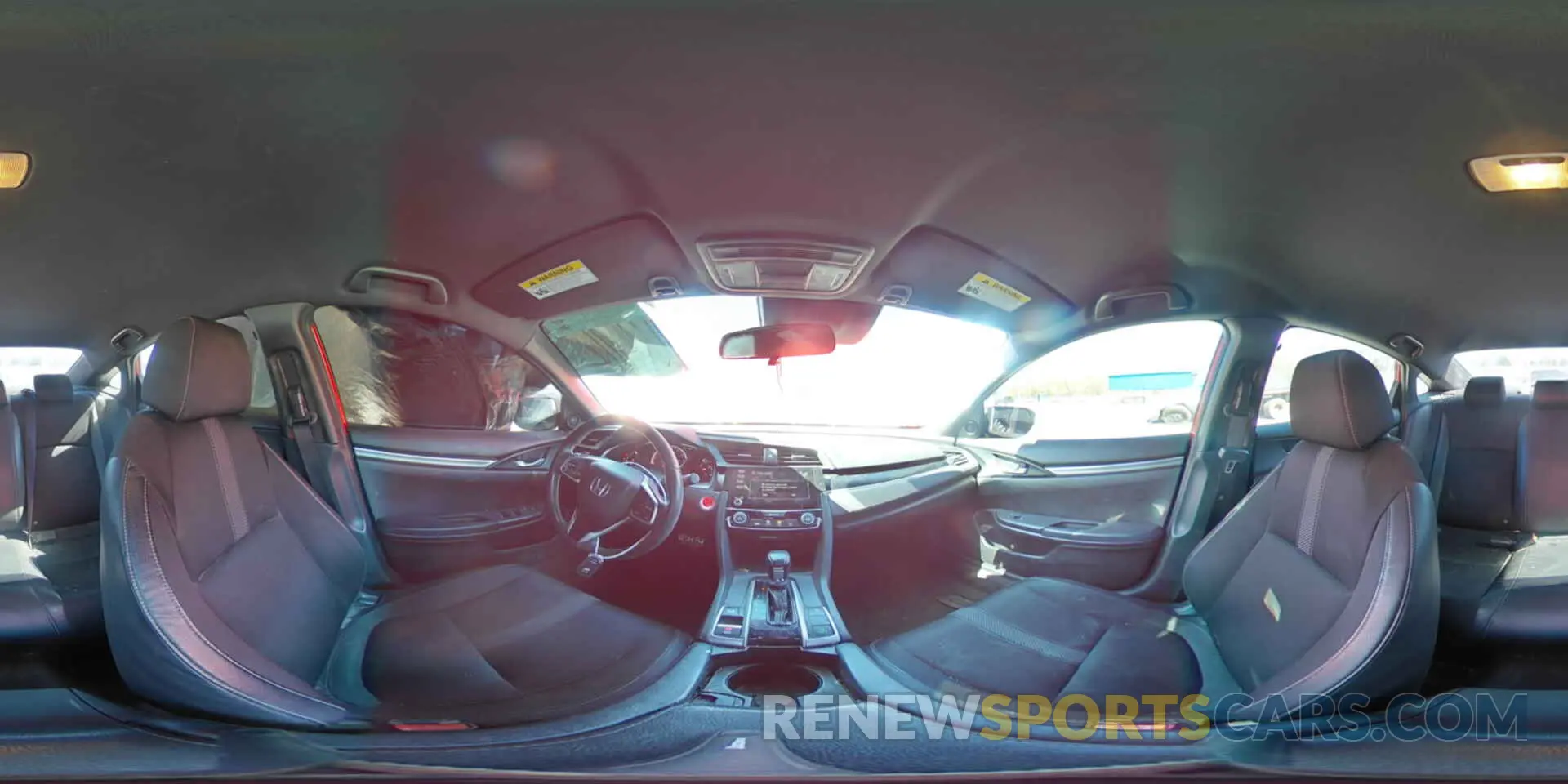 13 Photograph of a damaged car 2HGFC2F80KH605940 HONDA CIVIC 2019