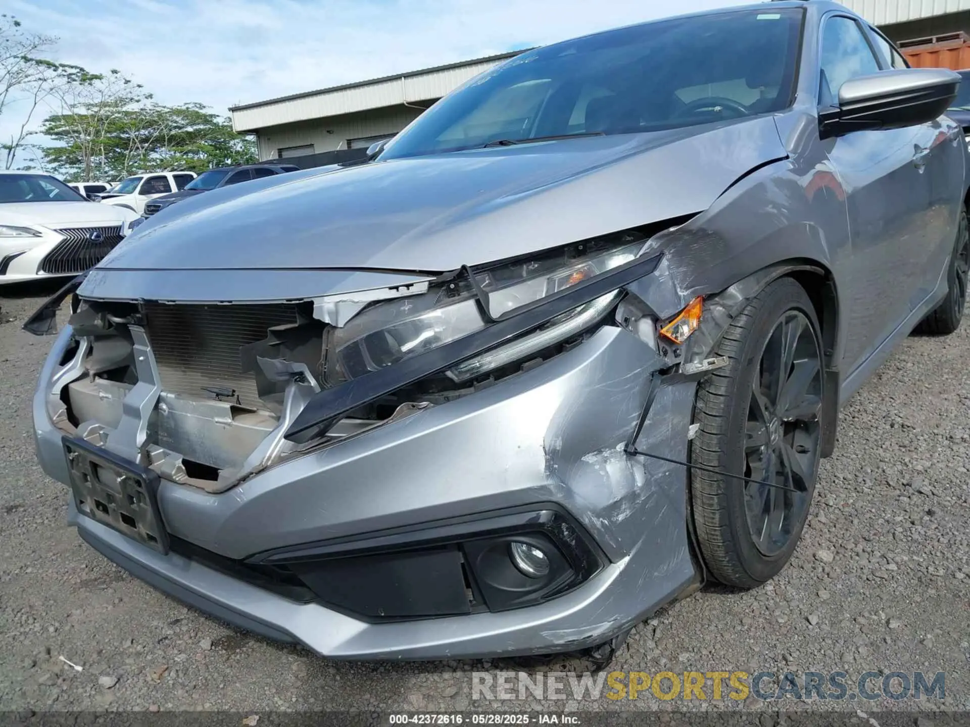 6 Photograph of a damaged car 2HGFC2F81KH512764 HONDA CIVIC 2019
