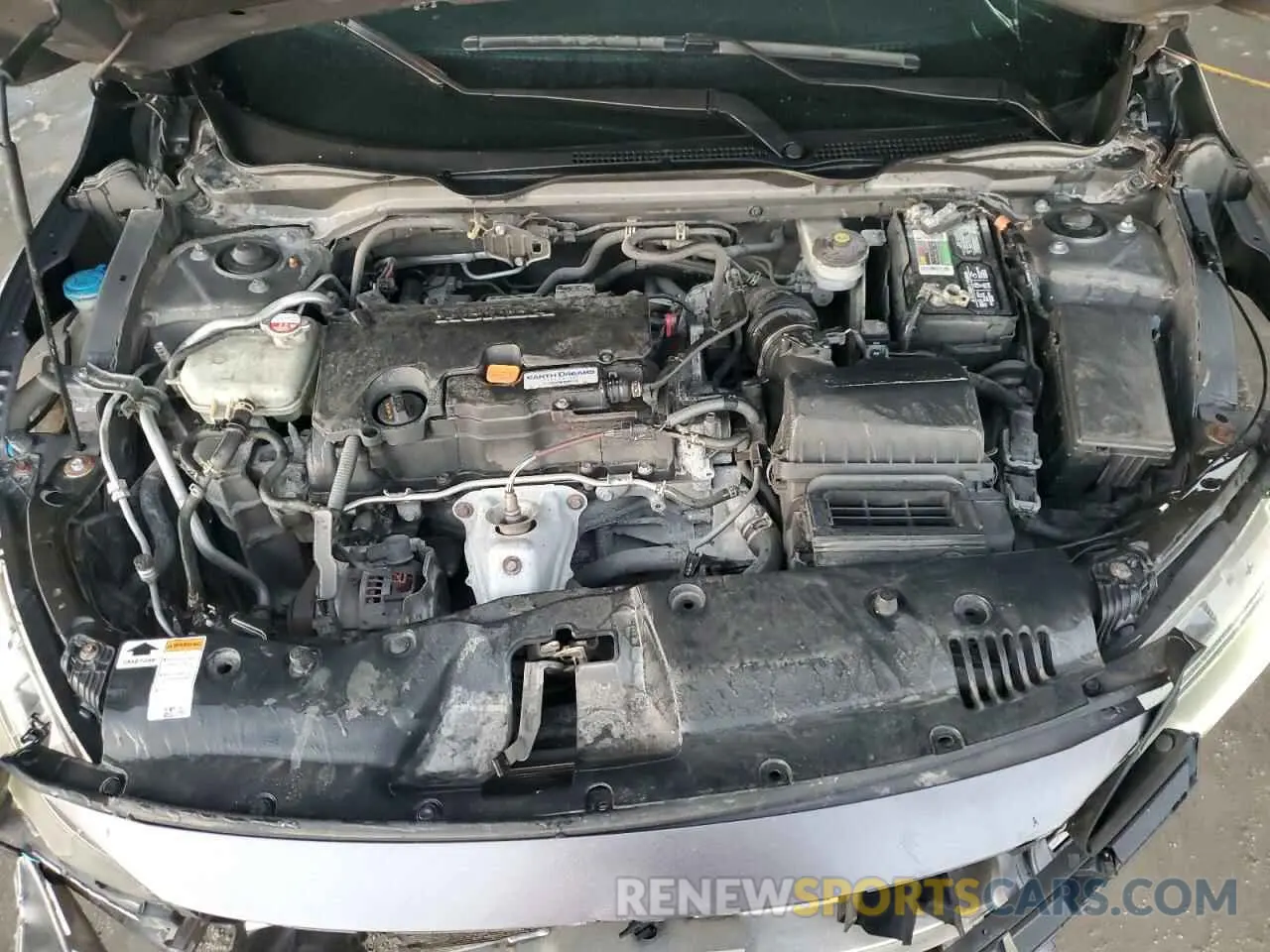 11 Photograph of a damaged car 2HGFC2F81KH528317 HONDA CIVIC 2019