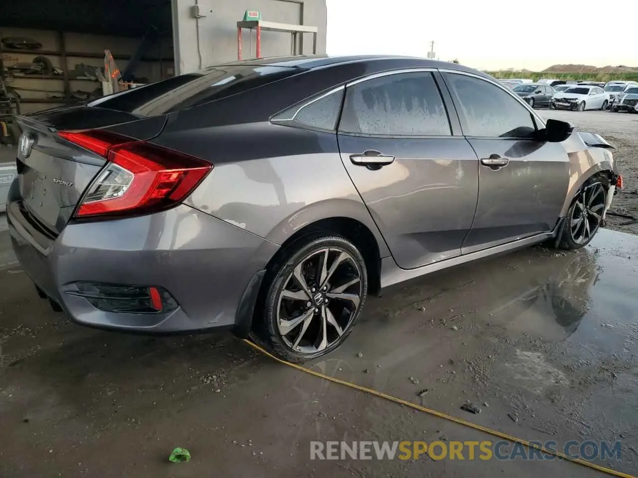 3 Photograph of a damaged car 2HGFC2F81KH528317 HONDA CIVIC 2019