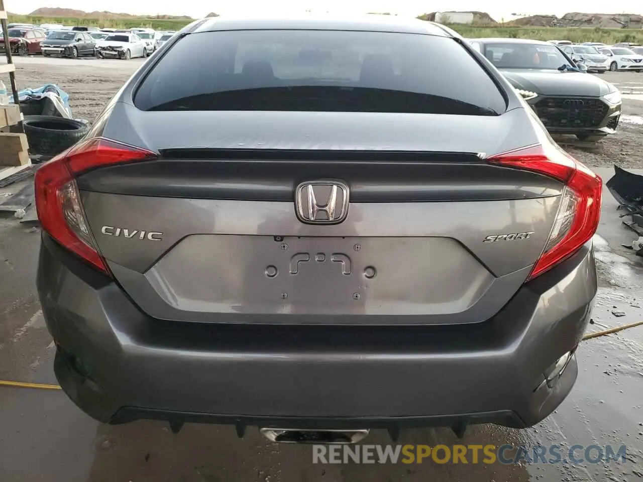 6 Photograph of a damaged car 2HGFC2F81KH528317 HONDA CIVIC 2019