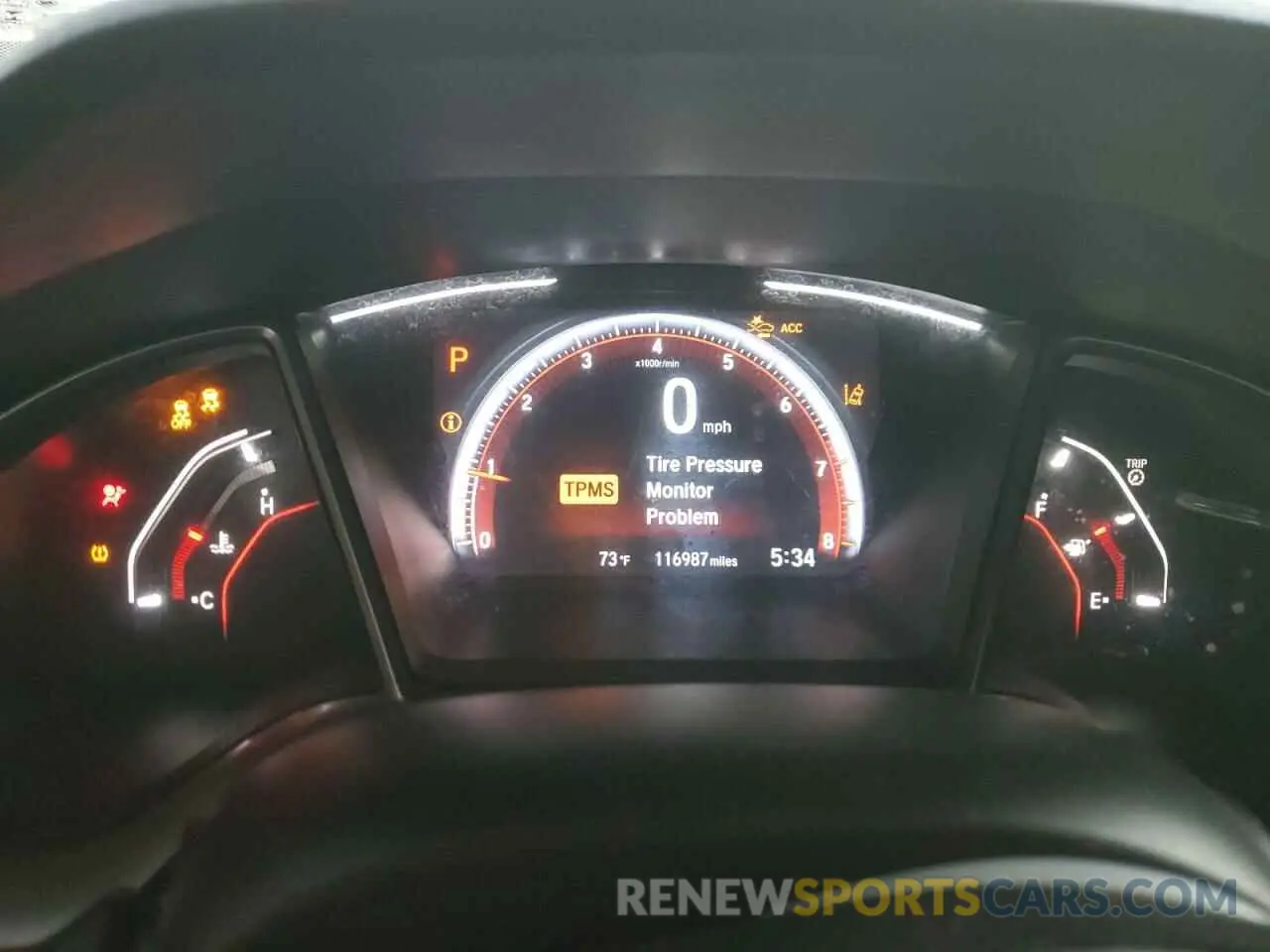 9 Photograph of a damaged car 2HGFC2F81KH528317 HONDA CIVIC 2019