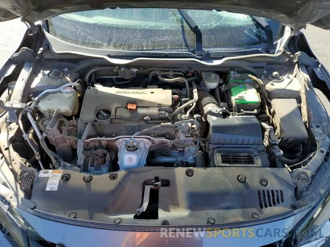 11 Photograph of a damaged car 2HGFC2F81KH534571 HONDA CIVIC 2019