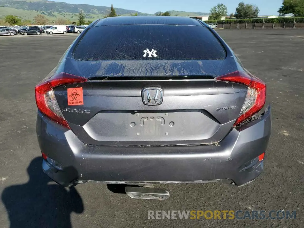 6 Photograph of a damaged car 2HGFC2F81KH534571 HONDA CIVIC 2019