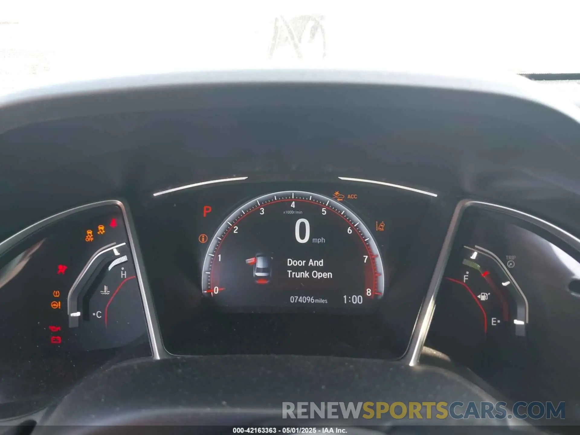 7 Photograph of a damaged car 2HGFC2F81KH535381 HONDA CIVIC 2019