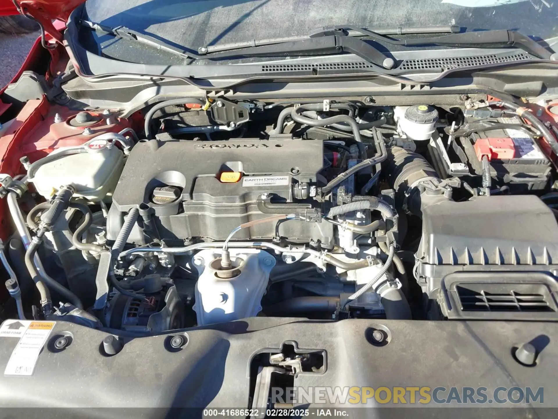10 Photograph of a damaged car 2HGFC2F81KH535994 HONDA CIVIC 2019