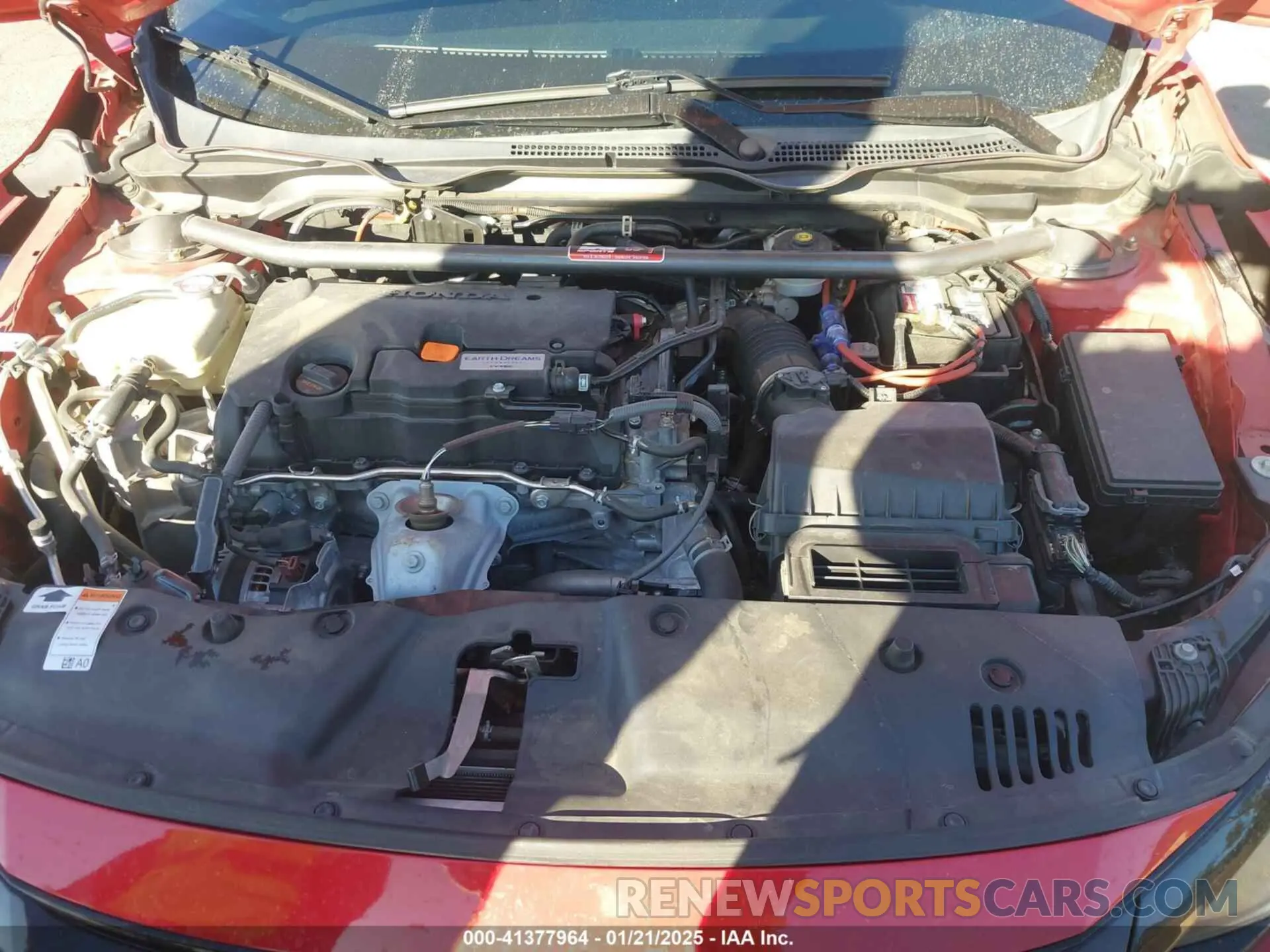 10 Photograph of a damaged car 2HGFC2F81KH538037 HONDA CIVIC 2019