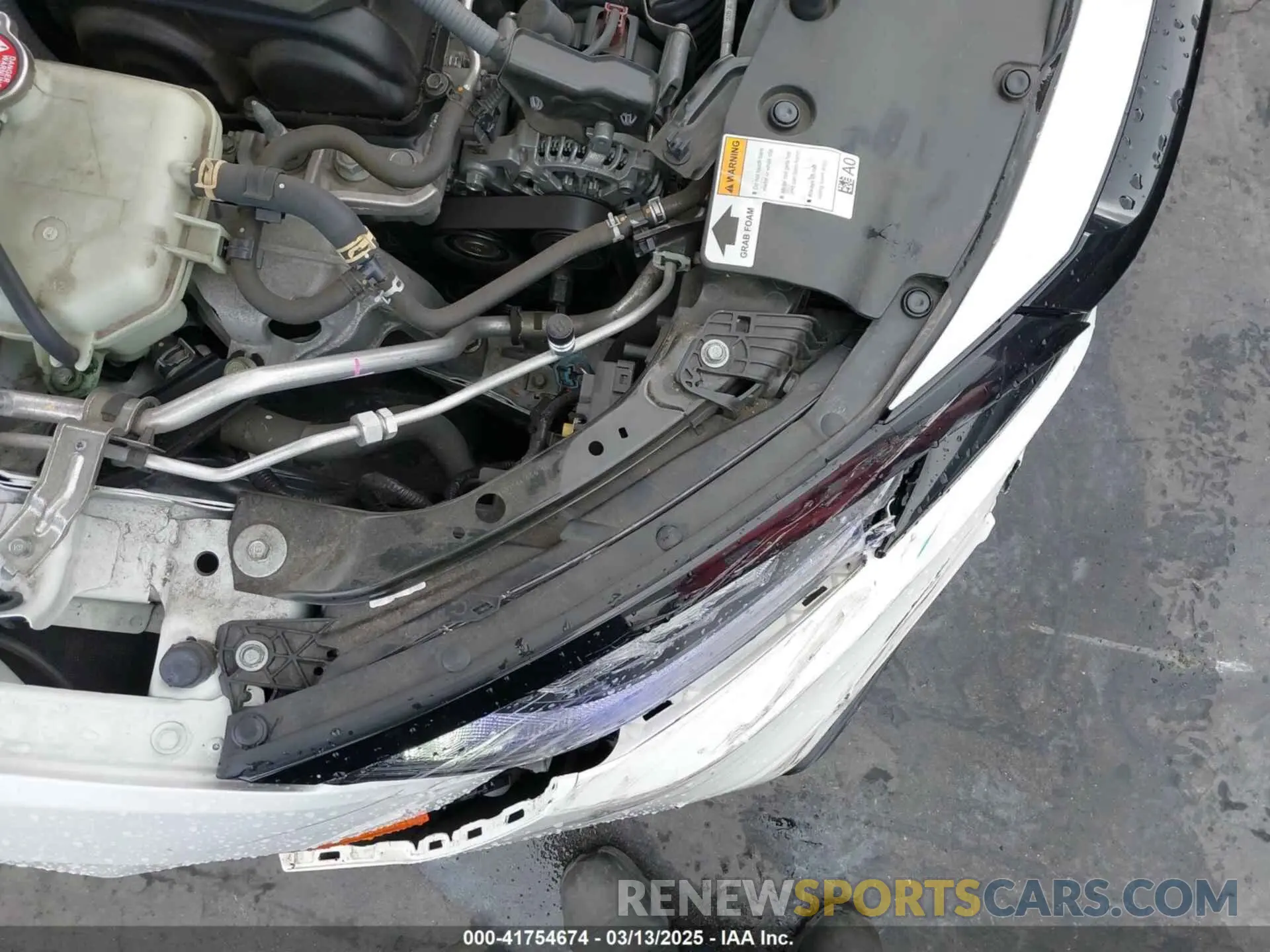 12 Photograph of a damaged car 2HGFC2F81KH543741 HONDA CIVIC 2019