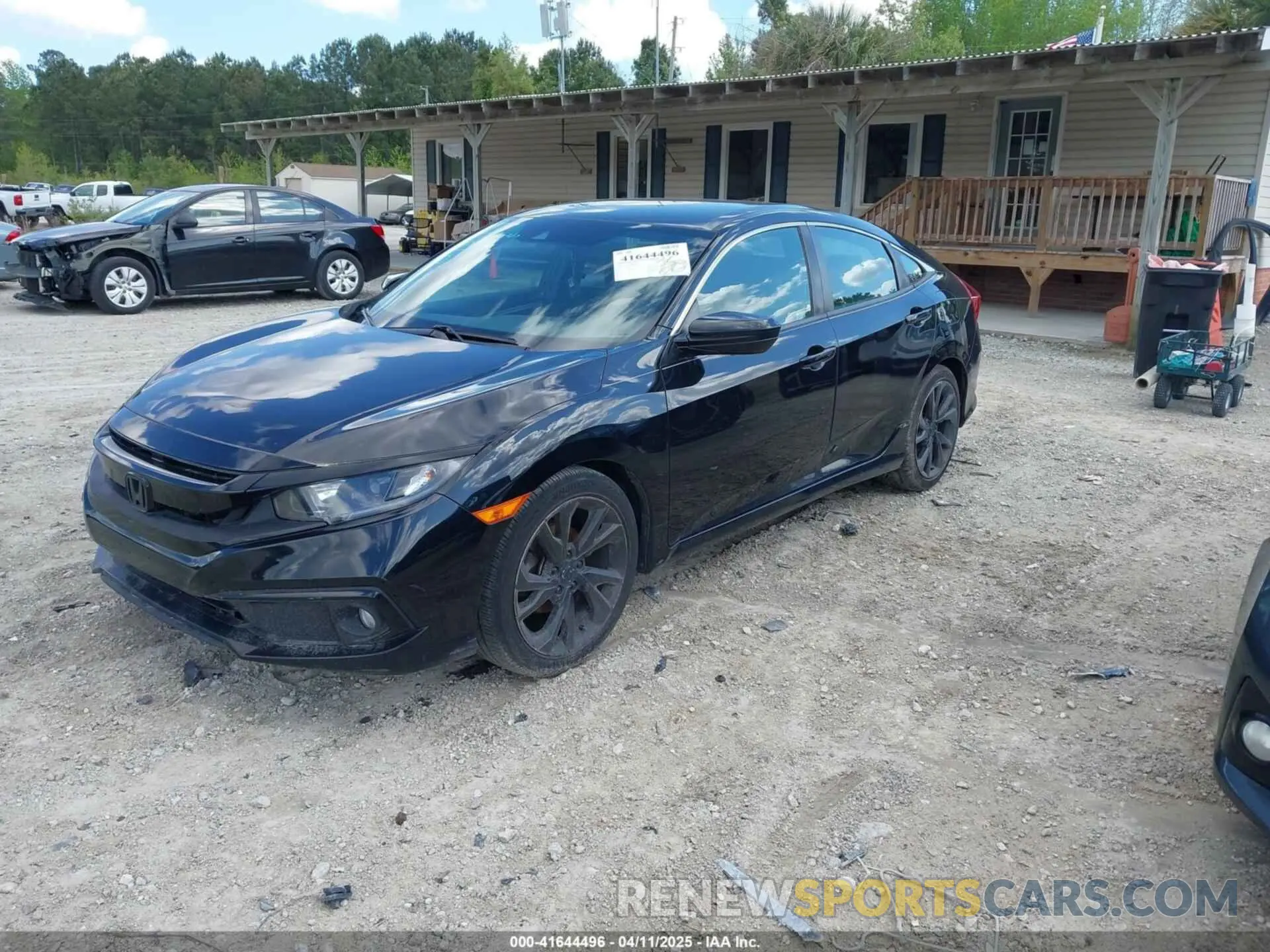 2 Photograph of a damaged car 2HGFC2F81KH548051 HONDA CIVIC 2019