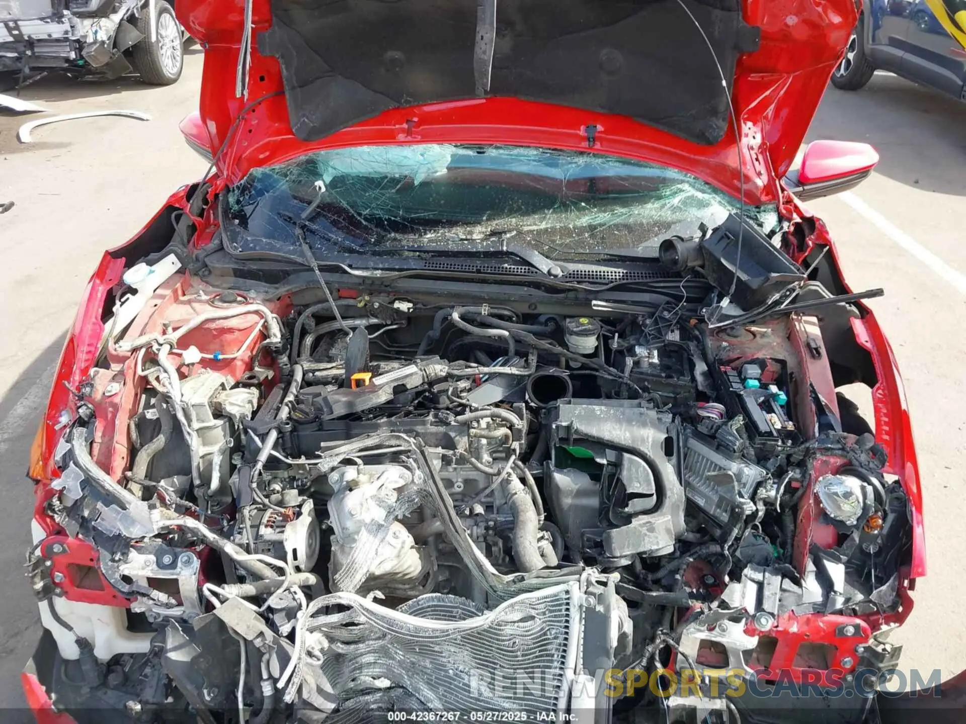 10 Photograph of a damaged car 2HGFC2F81KH548616 HONDA CIVIC 2019