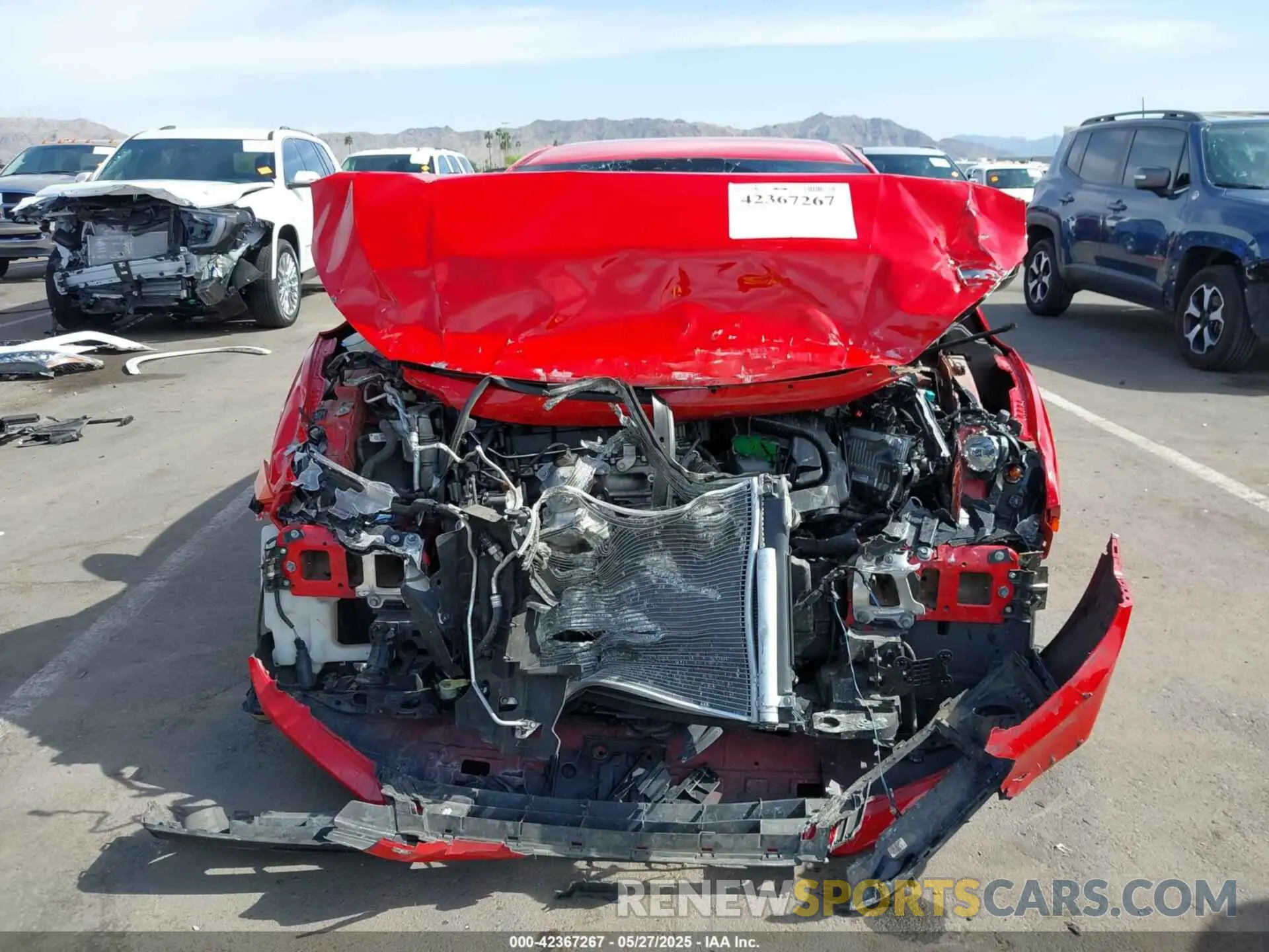 6 Photograph of a damaged car 2HGFC2F81KH548616 HONDA CIVIC 2019