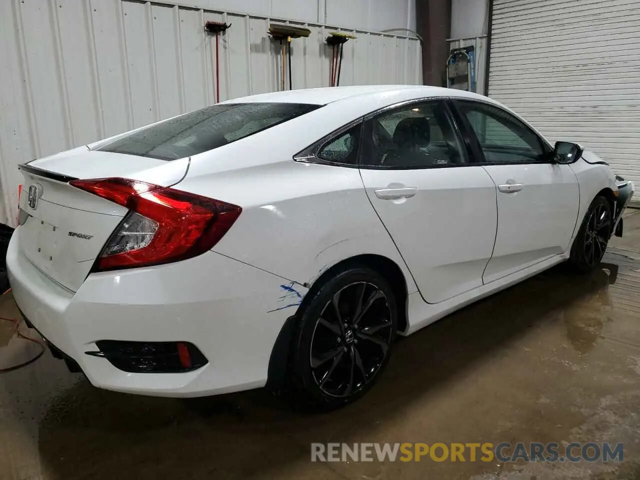 3 Photograph of a damaged car 2HGFC2F81KH594141 HONDA CIVIC 2019
