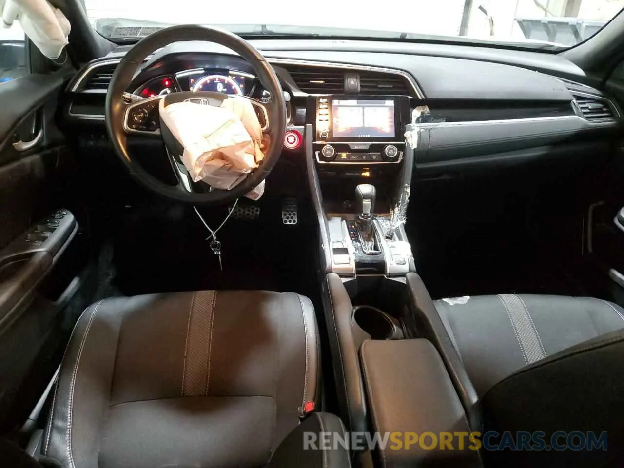 8 Photograph of a damaged car 2HGFC2F81KH594141 HONDA CIVIC 2019