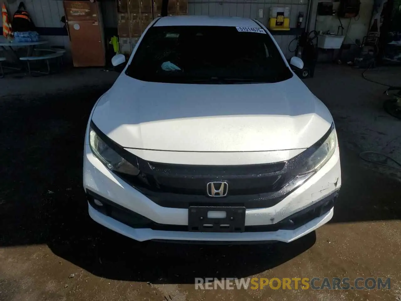 5 Photograph of a damaged car 2HGFC2F82KH528858 HONDA CIVIC 2019