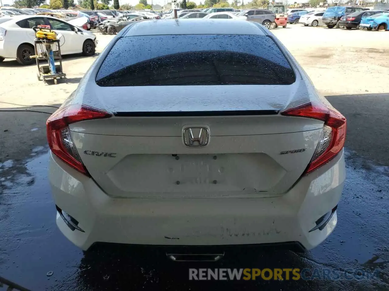 6 Photograph of a damaged car 2HGFC2F82KH528858 HONDA CIVIC 2019