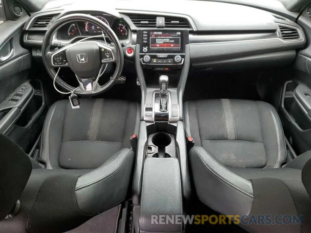 8 Photograph of a damaged car 2HGFC2F82KH528911 HONDA CIVIC 2019