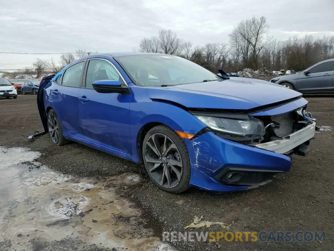 4 Photograph of a damaged car 2HGFC2F82KH536524 HONDA CIVIC 2019