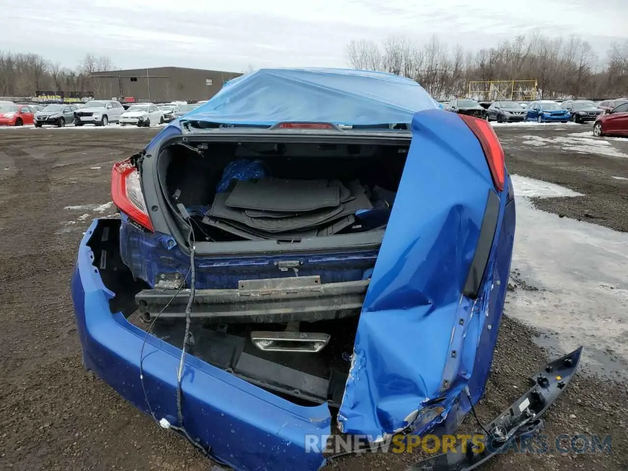 6 Photograph of a damaged car 2HGFC2F82KH536524 HONDA CIVIC 2019