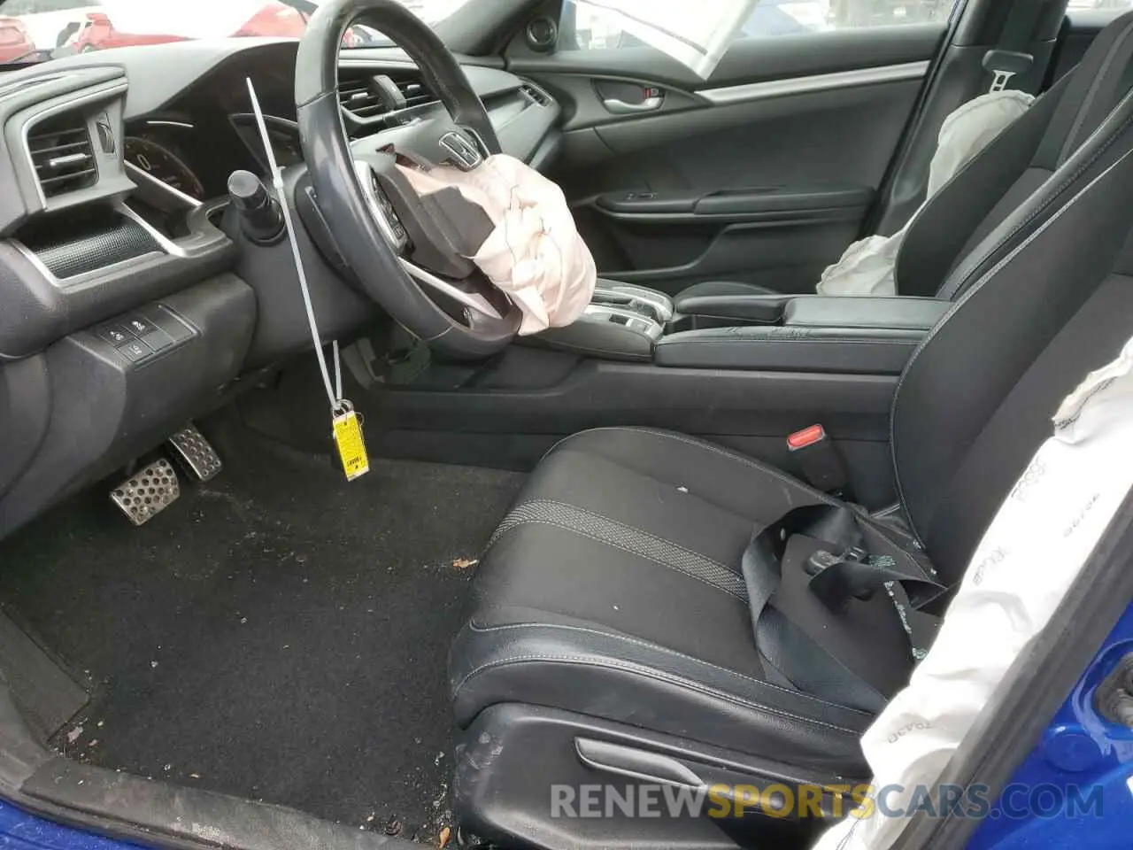 7 Photograph of a damaged car 2HGFC2F82KH536524 HONDA CIVIC 2019